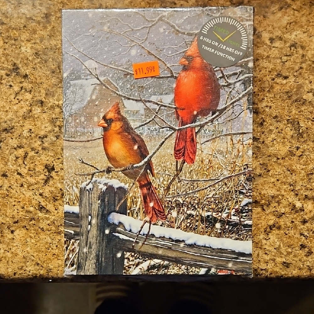 Cardinal Wall Art Decor
